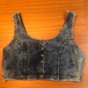 3 large crop tops